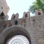 Arrow Slits On A Battlement