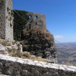 Approaching the Norman Castle