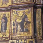 Monreale Christ Commending William Mosaic
