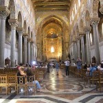 Monreale Interior Looking Toward Apse