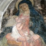 Painting of Mary Nursing Baby Jesus