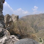 Castlemola Hills and Crumbling Wall
