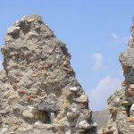 Castelmola Crumbling Wall