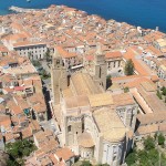 Cefalú Cathedral from Above