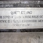 Inscription on the Tomb of King Roger II