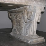 South Support on the Sarcophagus of King Roger II